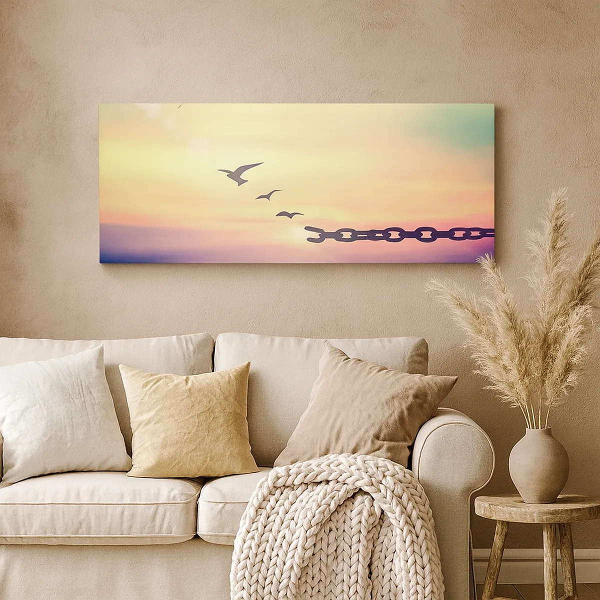 Impression sur toile - Image sur toile - La victoire de la liberté - 30x30 cm