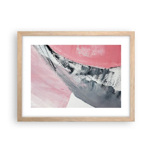 Affiche dans un chêne clair - Poster - Composition assortie - 40x30 cm