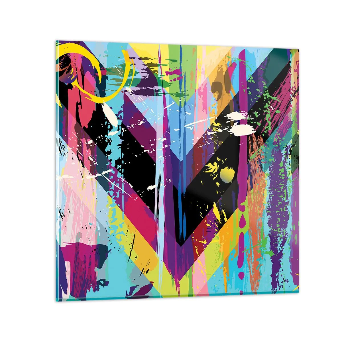 Impression sur verre - Image sur verre - De haut en bas - 40x40 cm