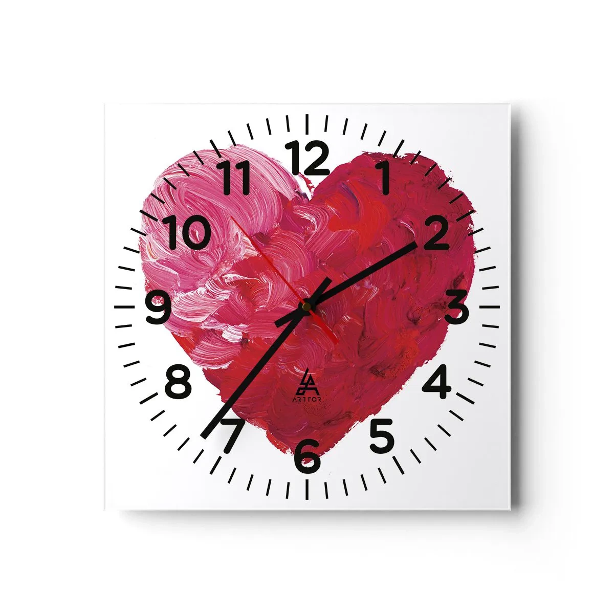Horloge murale - Pendule murale - All you need is love - 30x30 cm