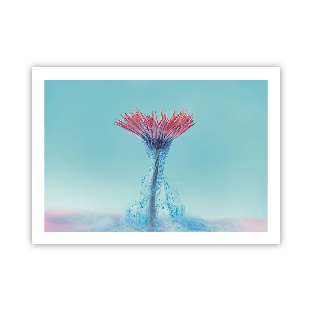 Affiche - Poster - Dans une étreinte vivifiante - 70x50 cm