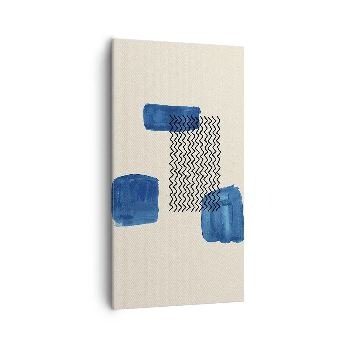 Impression sur toile - Image sur toile - Quatuor abstrait - 55x100 cm