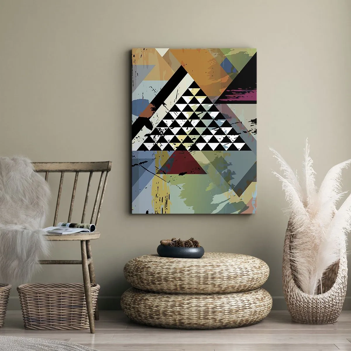 Impression sur toile - Image sur toile - Comme c'est facile - 65x120 cm