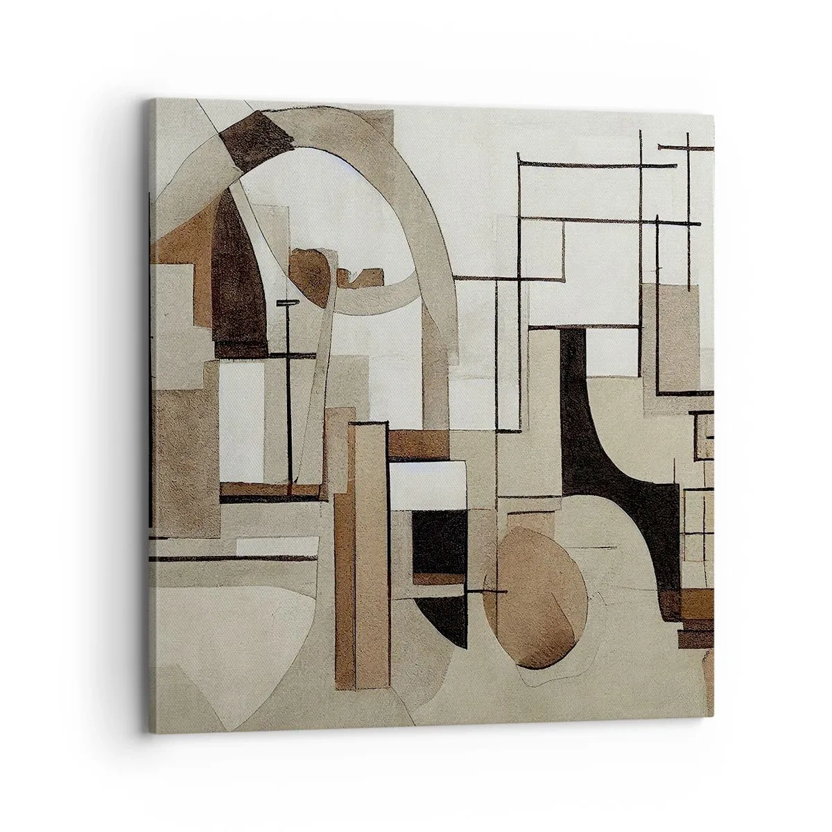 Impression sur toile - Image sur toile - Paysage urbain 2.0 - 70x70 cm