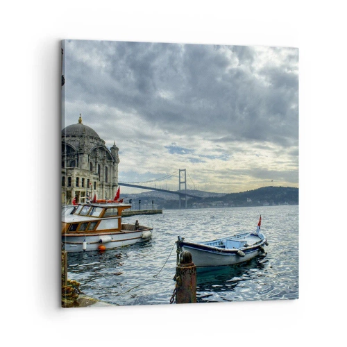 Impression sur toile - Image sur toile - Aux confins des mondes - 60x60 cm