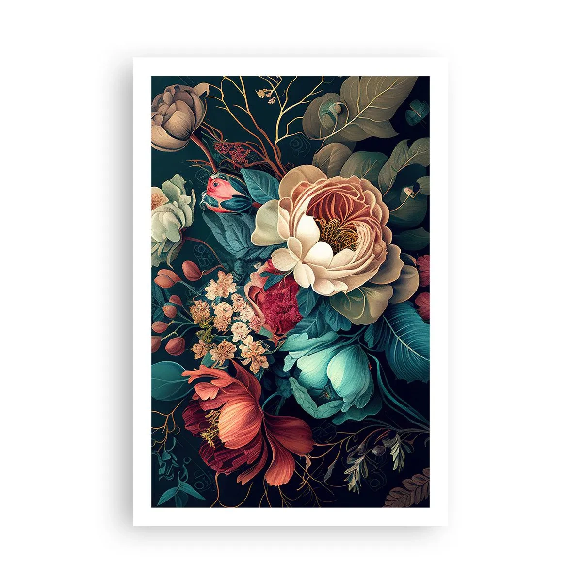 Affiche - Poster - le charme du 19ème siècle - 61x91 cm