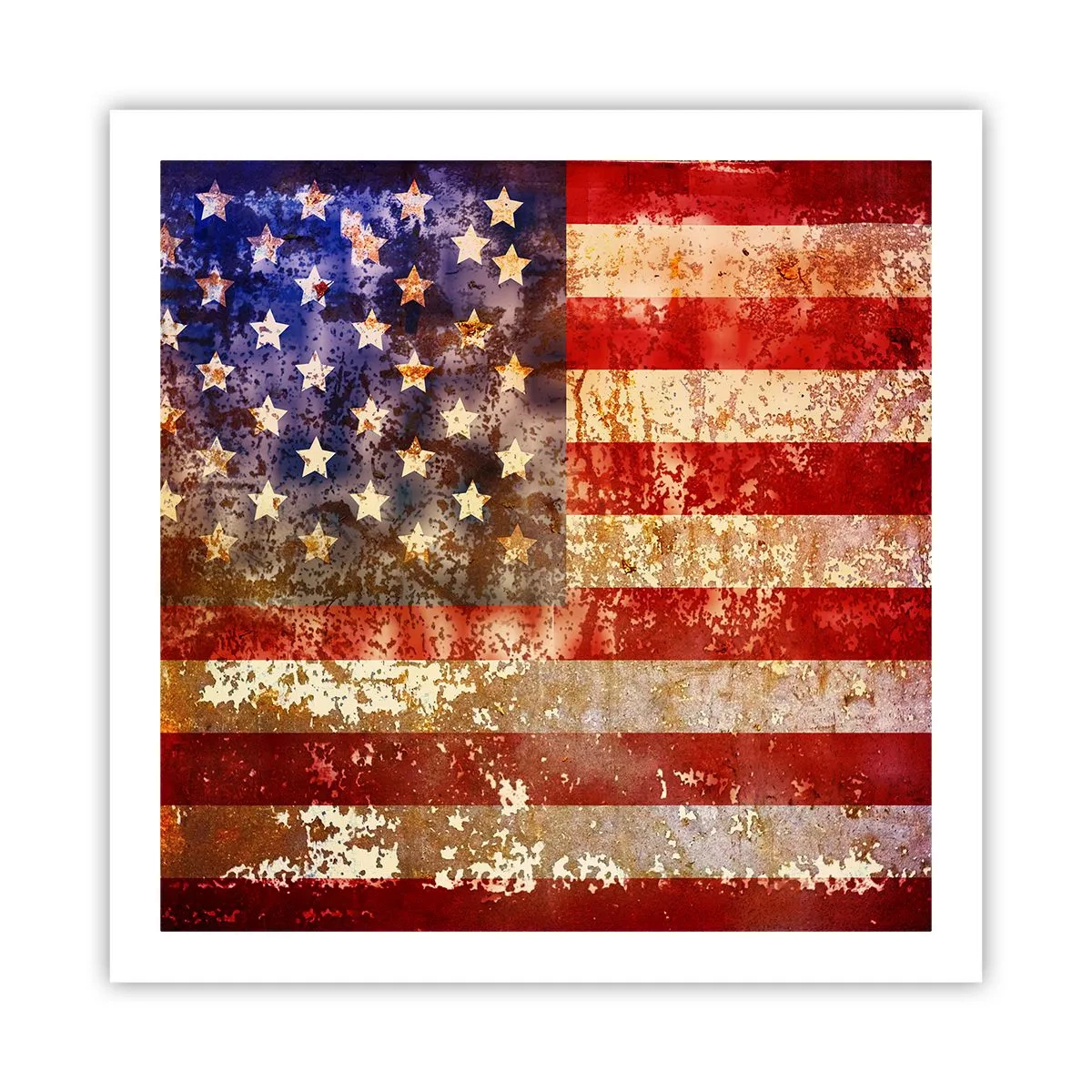 Affiche - Poster - La gloire ne s'efface pas - 60x60 cm