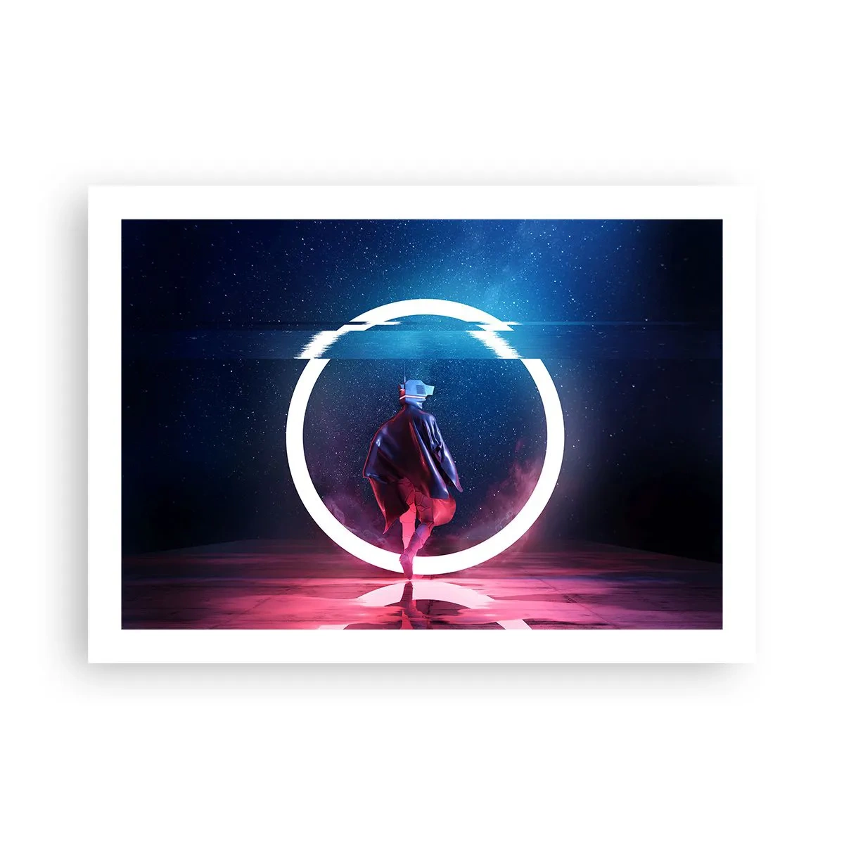 Affiche - Poster - Entre deux mondes - 70x50 cm