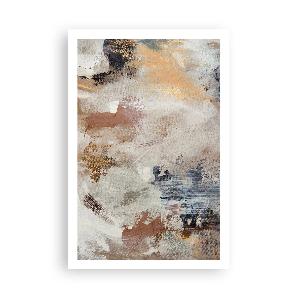 Affiche - Poster - Abstraction brumeuse - 61x91 cm