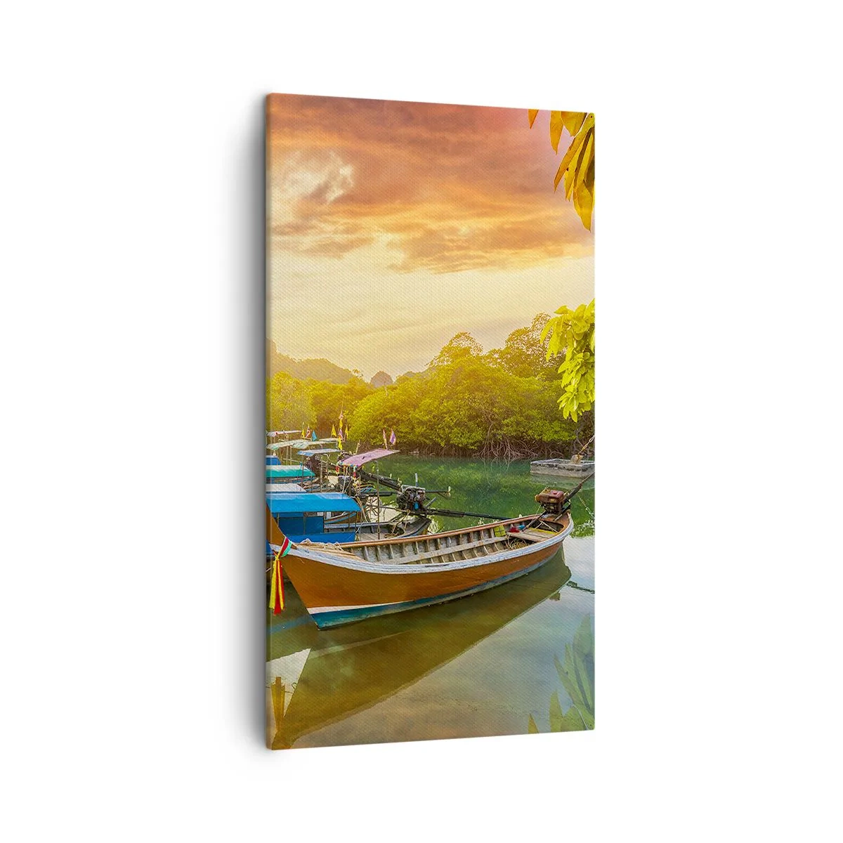 Impression sur toile - Image sur toile - Avant une journée chargée - 45x80 cm