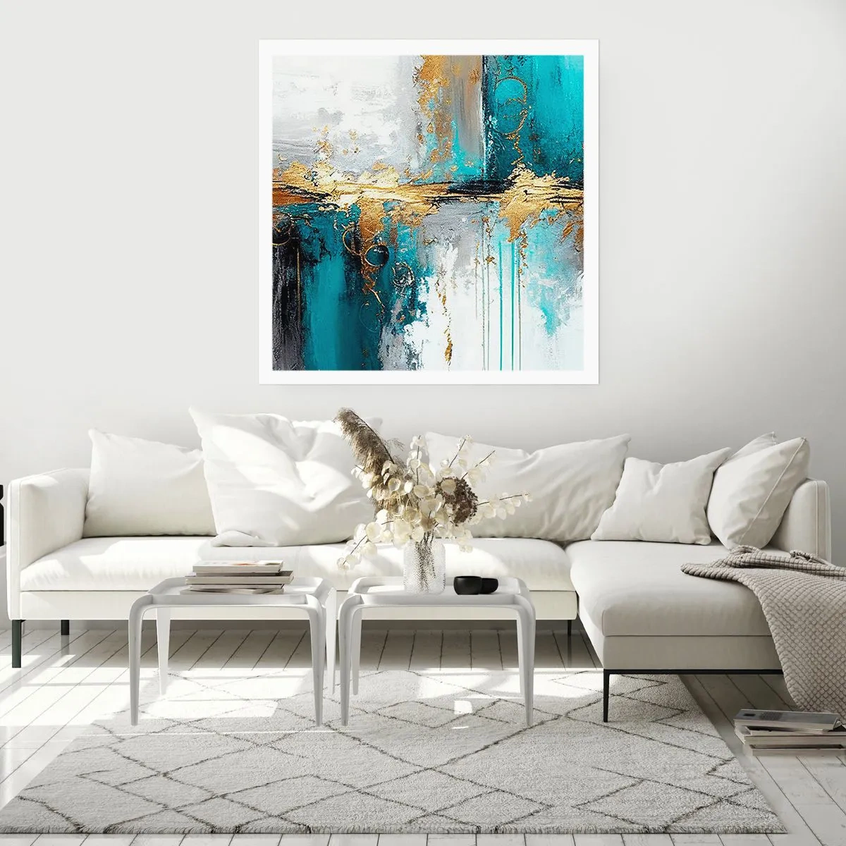 Affiche - Poster - Tout coule - 50x50 cm