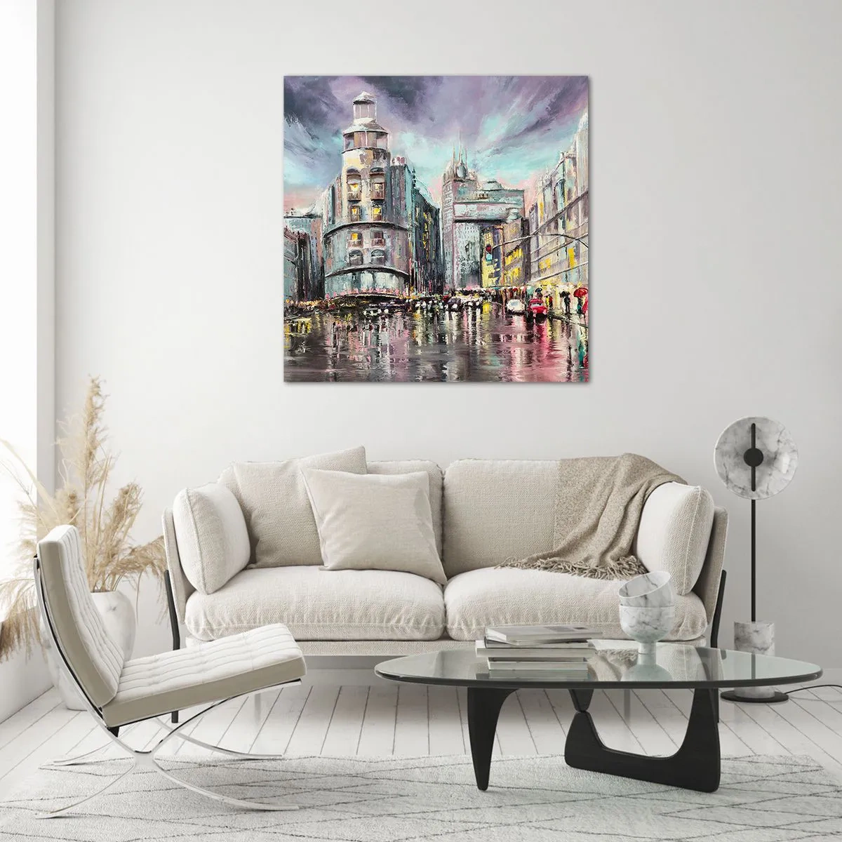 Impression sur verre - Image sur verre - Ce sera une soirée réussie - 60x60 cm