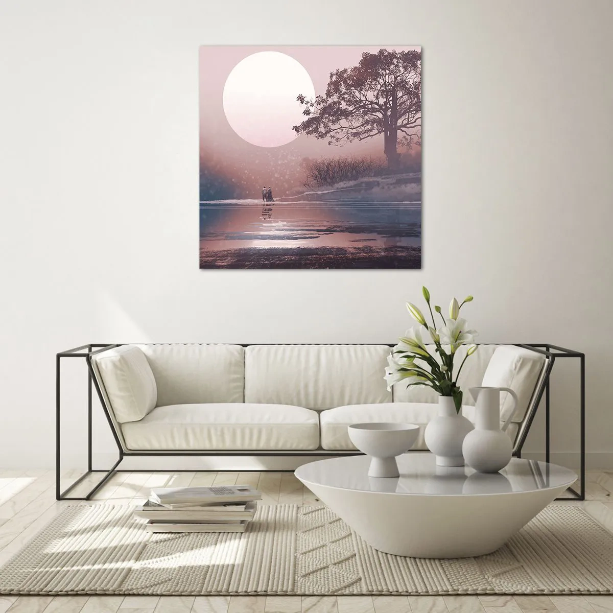 Impression sur verre - Image sur verre - Merveilles de la nuit - 50x50 cm