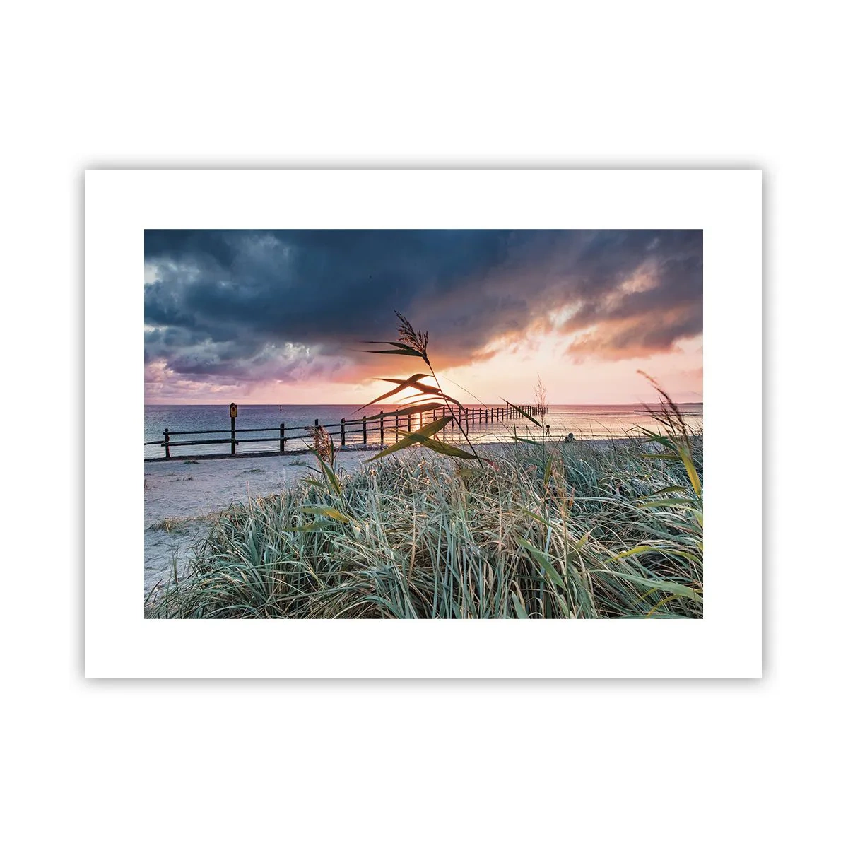 Affiche - Poster - Ça ne passe pas avec le vent - 40x30 cm