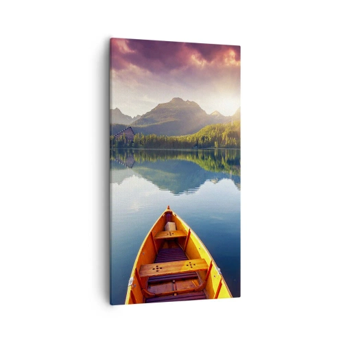 Impression sur toile - Image sur toile - Rien contre nature - 55x100 cm