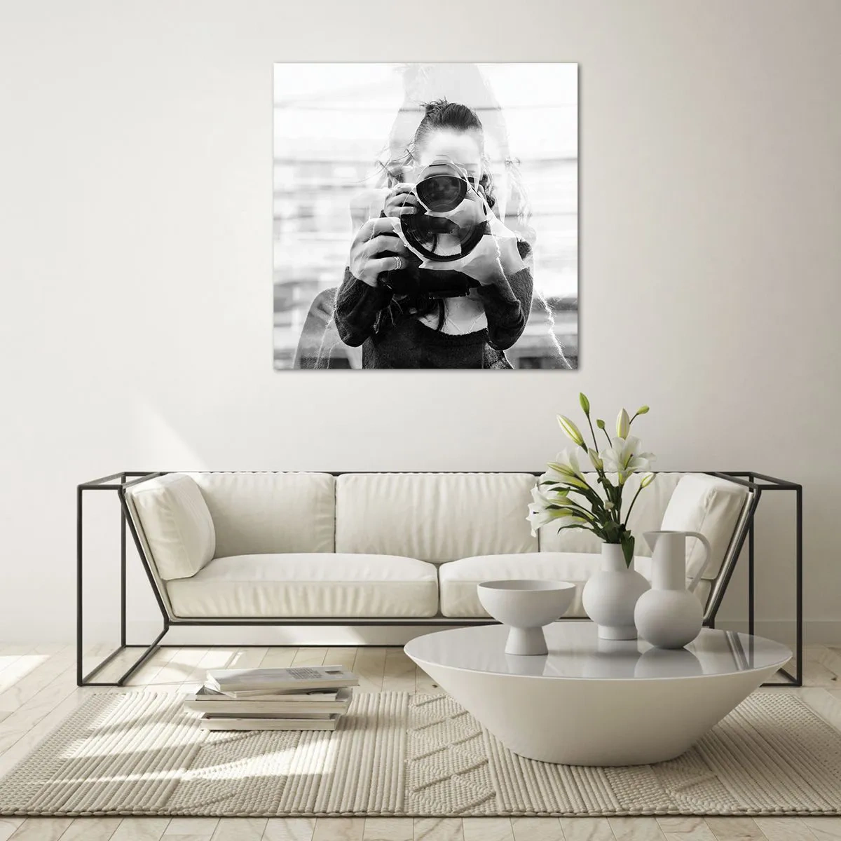 Impression sur verre - Image sur verre - Créateur et matériel - 40x40 cm