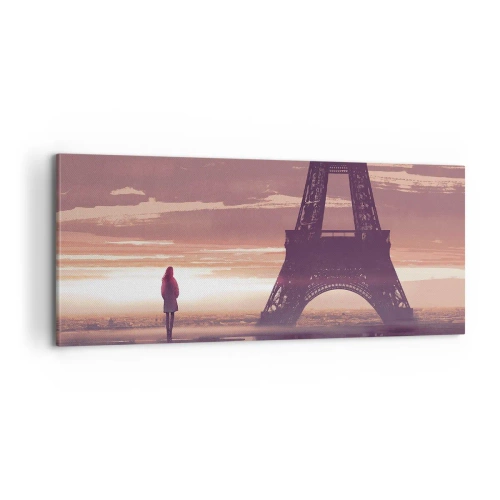 Impression sur toile - Image sur toile - Seulement deux d'entre eux - 100x40 cm