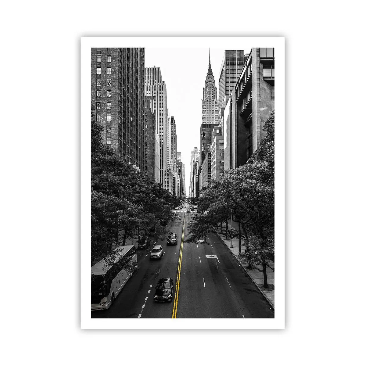 Affiche - Poster - Matin new-yorkais - 70x100 cm