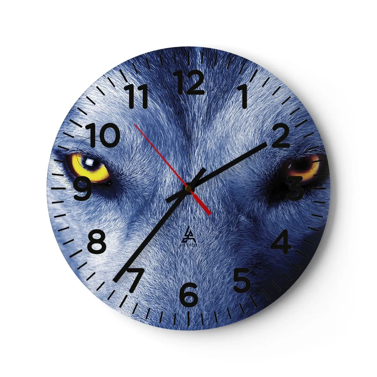 Horloge murale - Pendule murale - Regars hypnotique - 30x30 cm