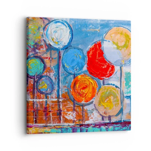 Impression sur toile - Image sur toile - Miracles sur le bâton - 30x30 cm