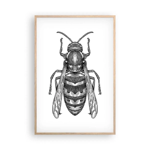 Affiche dans un chêne clair - Poster - D'une planète d'insectes - 61x91 cm