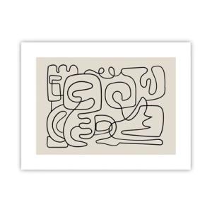 Affiche - Poster - Suivez les indices - 40x30 cm