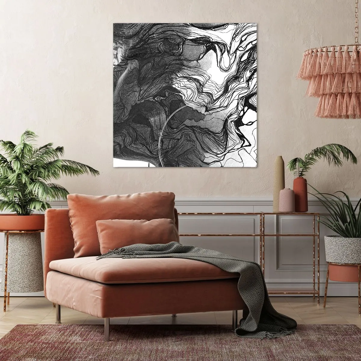 Impression sur toile - Image sur toile - Emmêlé dans les rêves - 70x70 cm