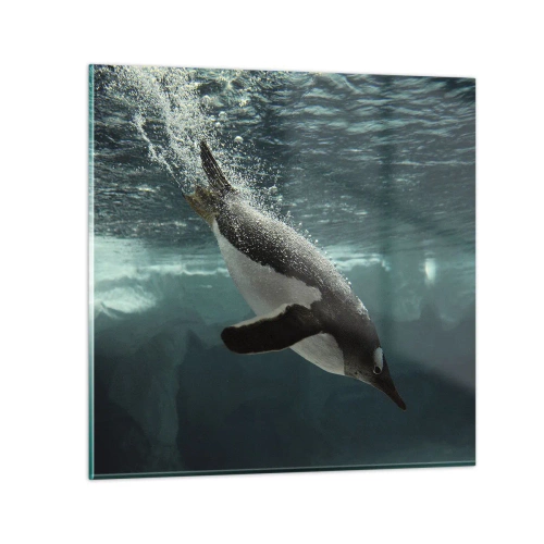 Impression sur verre - Image sur verre - Bienvenue dans mon monde - 30x30 cm