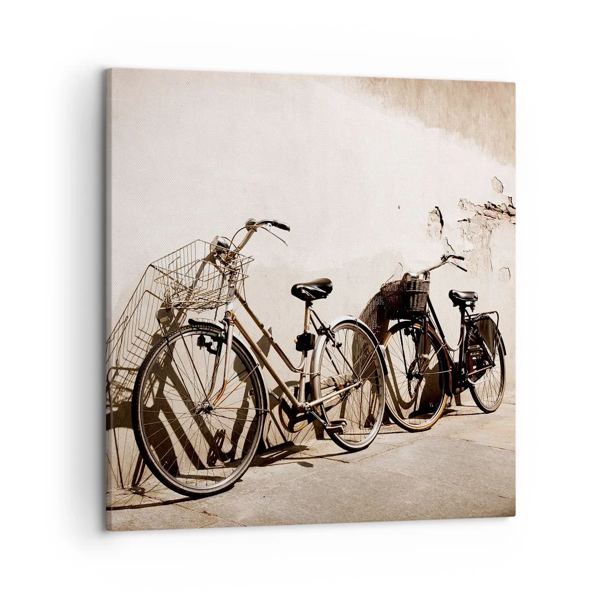 Impression sur toile - Image sur toile - Le charme inoubliable du passé - 50x50 cm