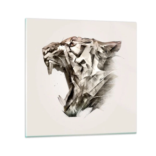 Impression sur verre - Image sur verre - Vous savez déjà qui est en charge - 70x70 cm