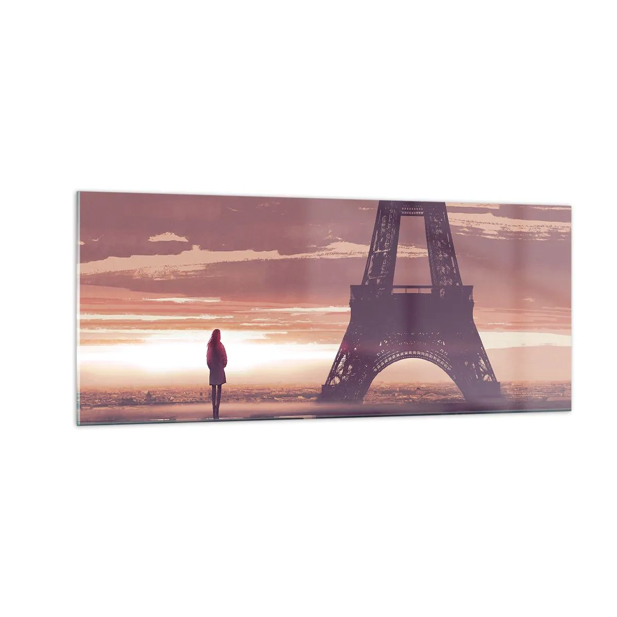 Impression sur verre - Image sur verre - Seulement deux d'entre eux - 100x40 cm