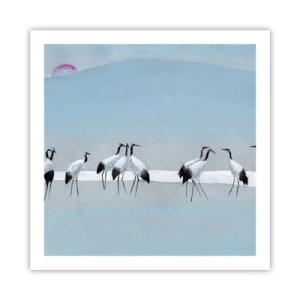 Affiche - Poster - Après une chaude journée - 60x60 cm