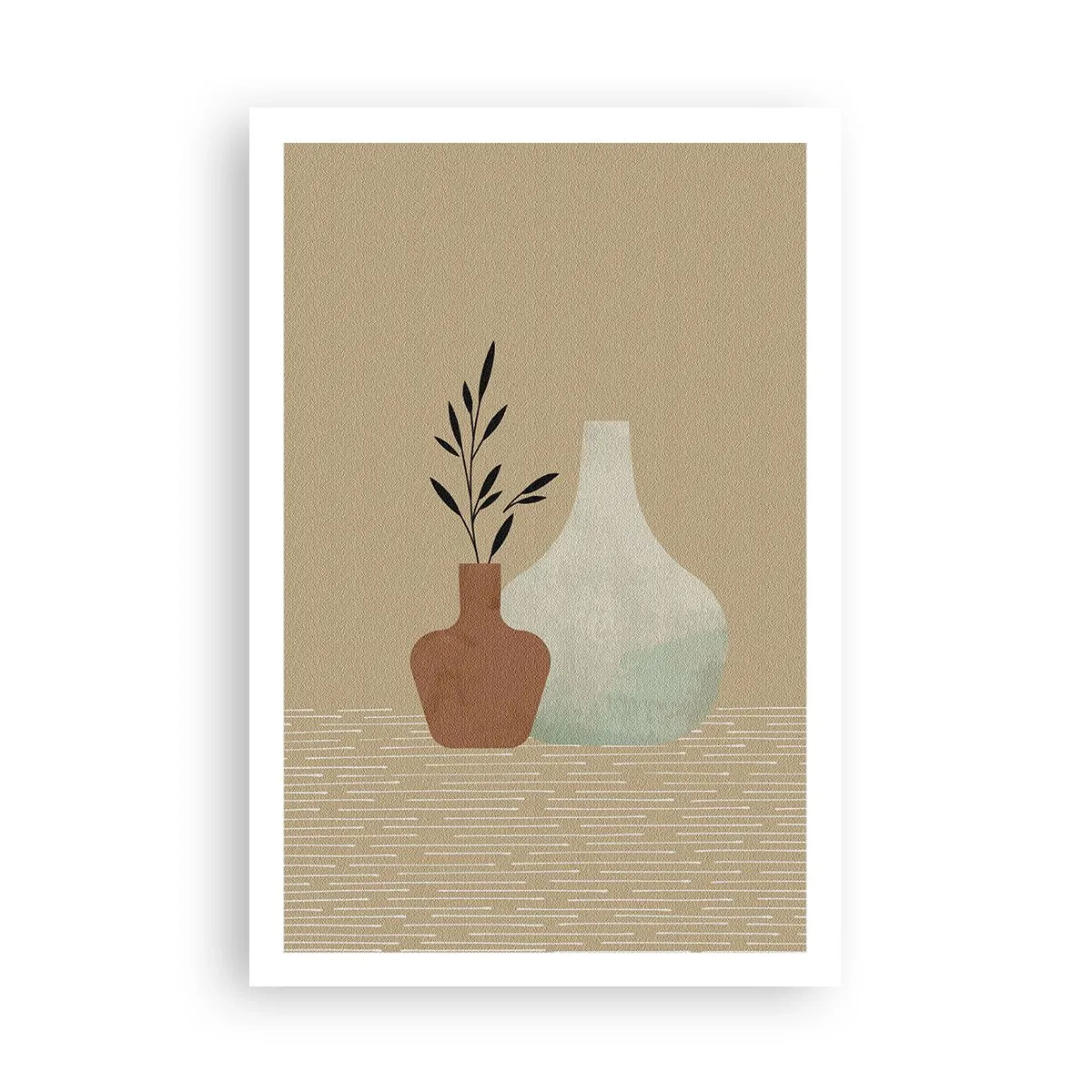 Affiche - Poster - Le vase et son idée - 61x91 cm
