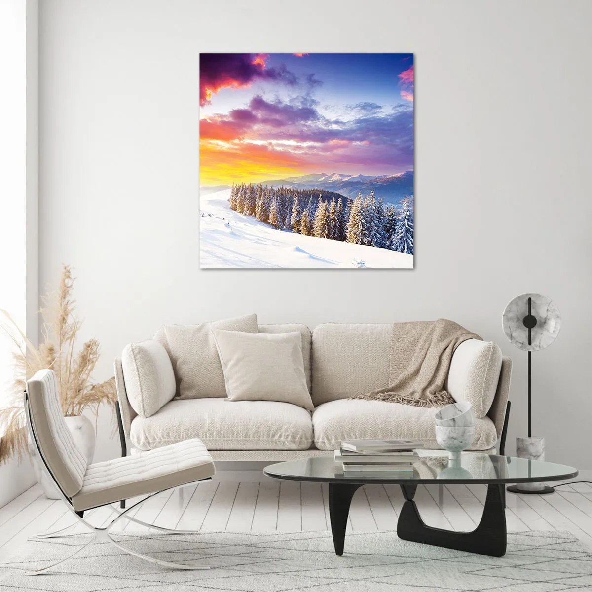 Impression sur verre - Image sur verre - En pleine journée - 70x70 cm