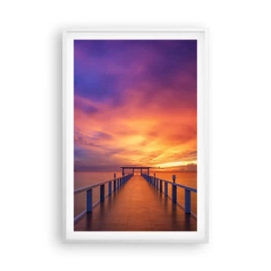 Affiche dans un cadre blanc - Poster - Sans fin - 61x91 cm