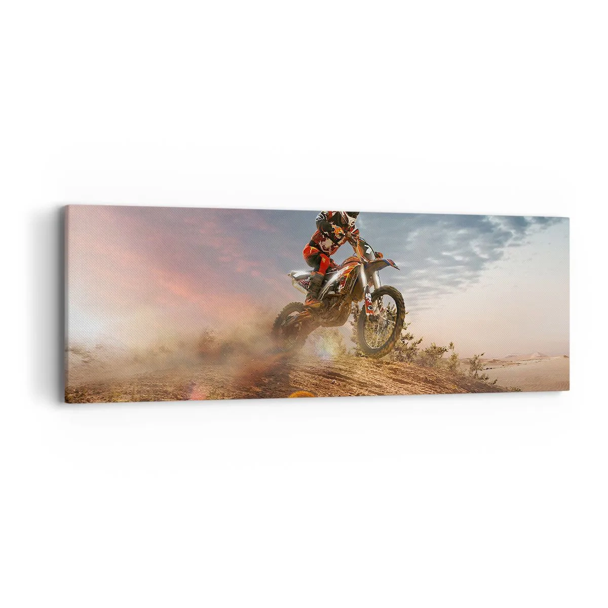 Impression sur toile - Image sur toile - Pour la victoire - 90x30 cm