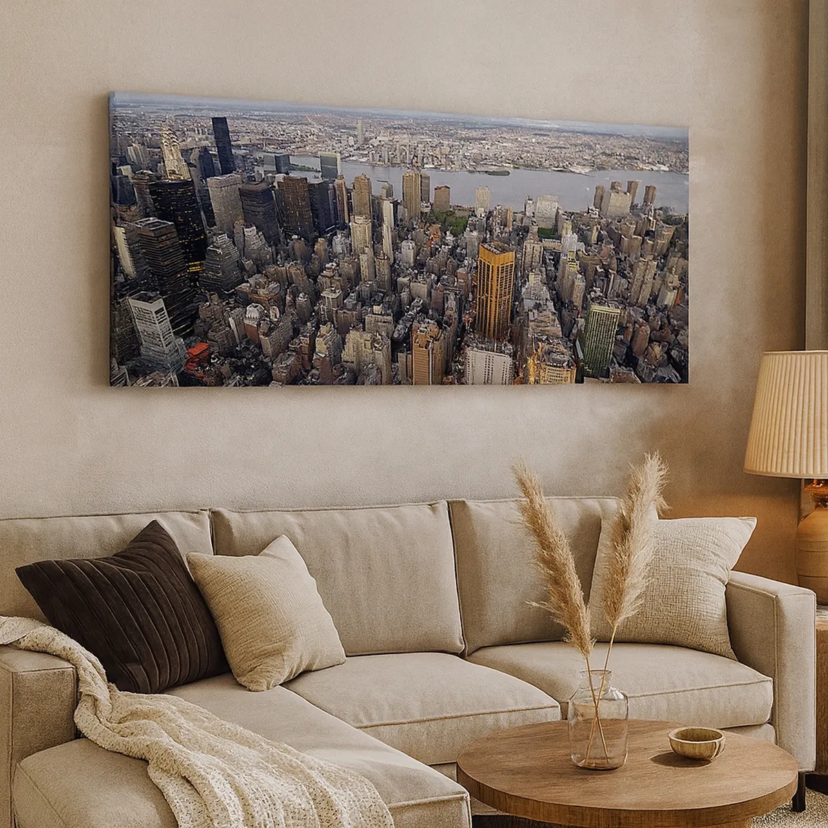 Impression sur toile - Image sur toile - Le cœur battant de notre époque - 30x30 cm