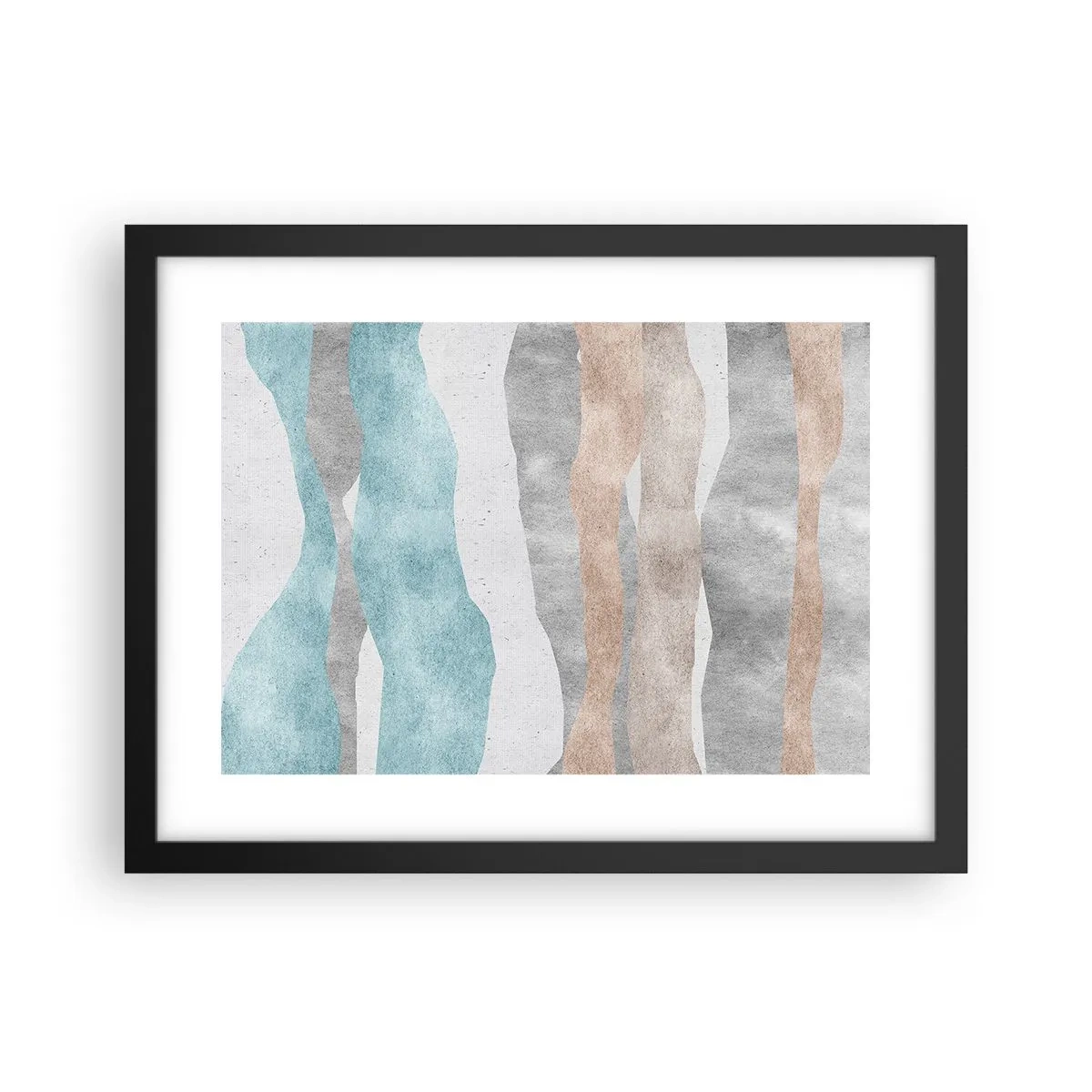 Affiche dans un cadre noir - Poster - Une étude de proximité - 40x30 cm