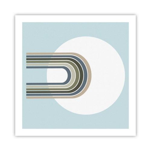 Affiche - Poster - Attraction irrésistible - 60x60 cm