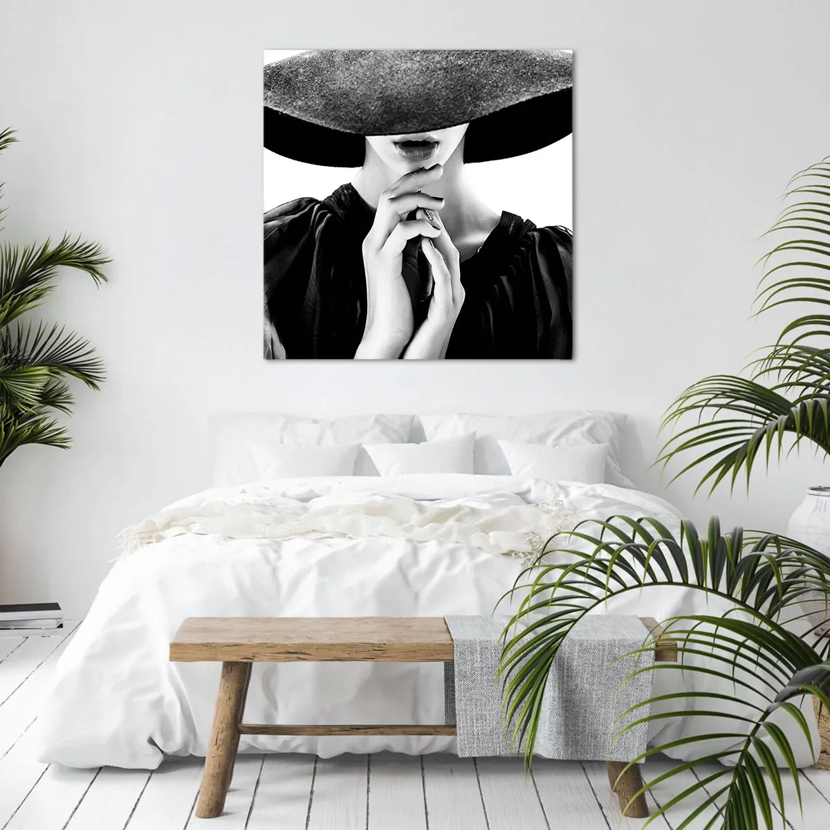 Impression sur toile - Image sur toile - Beauté cachée - 70x70 cm