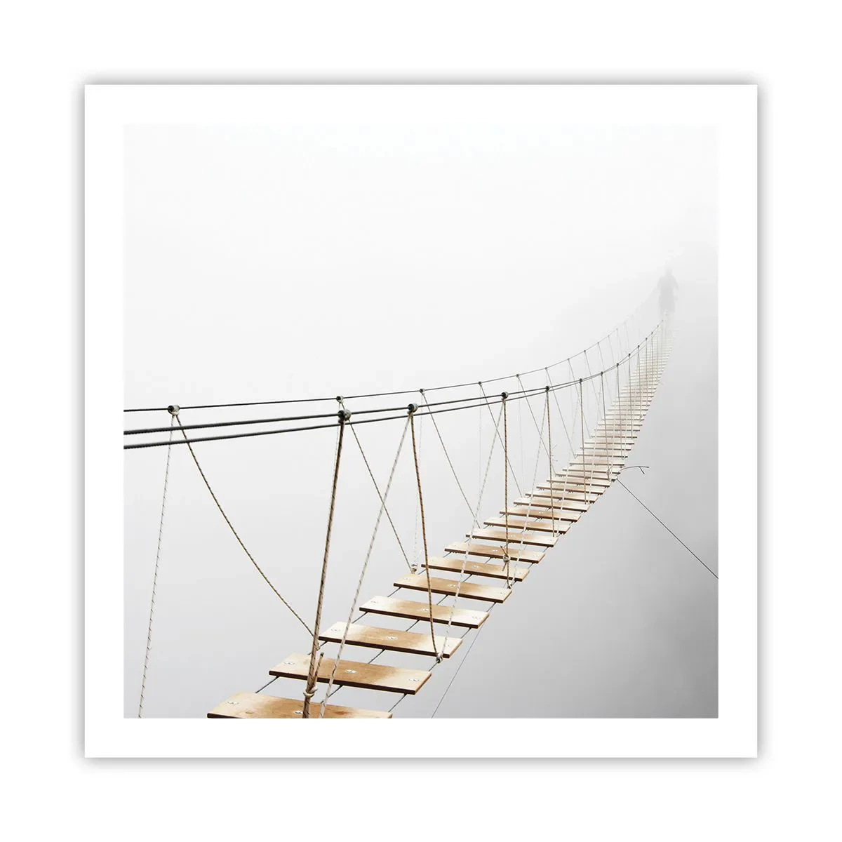 Affiche - Poster - Où cela va-t-il te mener? - 60x60 cm