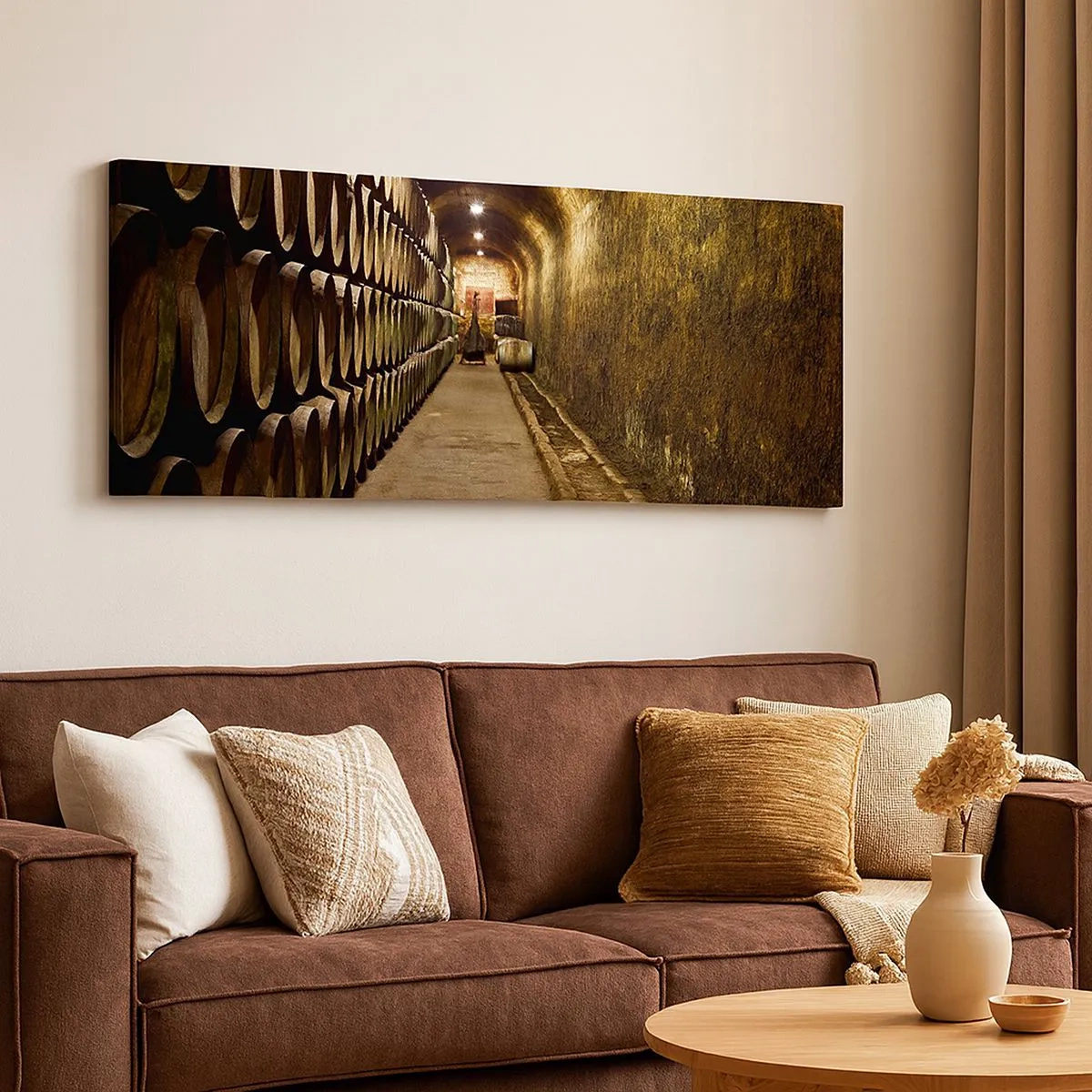 Impression sur toile - Image sur toile - Qu'il est bon de s'allonger - 100x40 cm