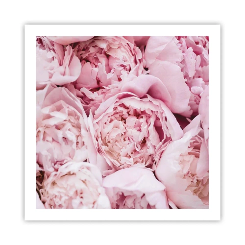 Affiche - Poster - Caliné et parfumé - 60x60 cm