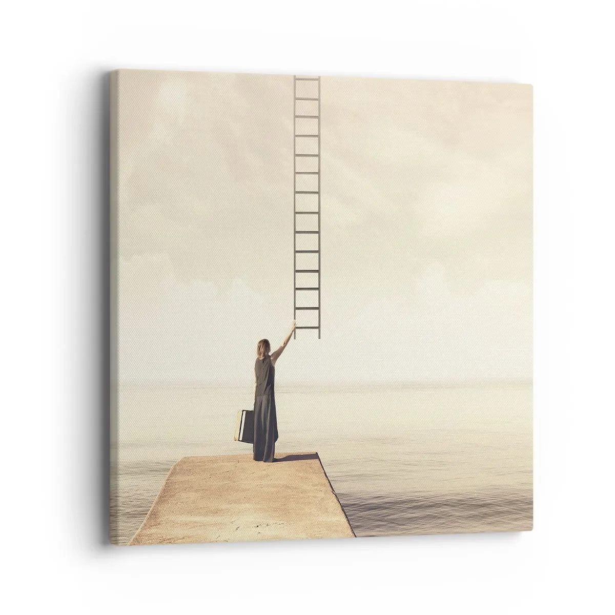 Impression sur toile - Image sur toile - Voyage magique - 40x40 cm