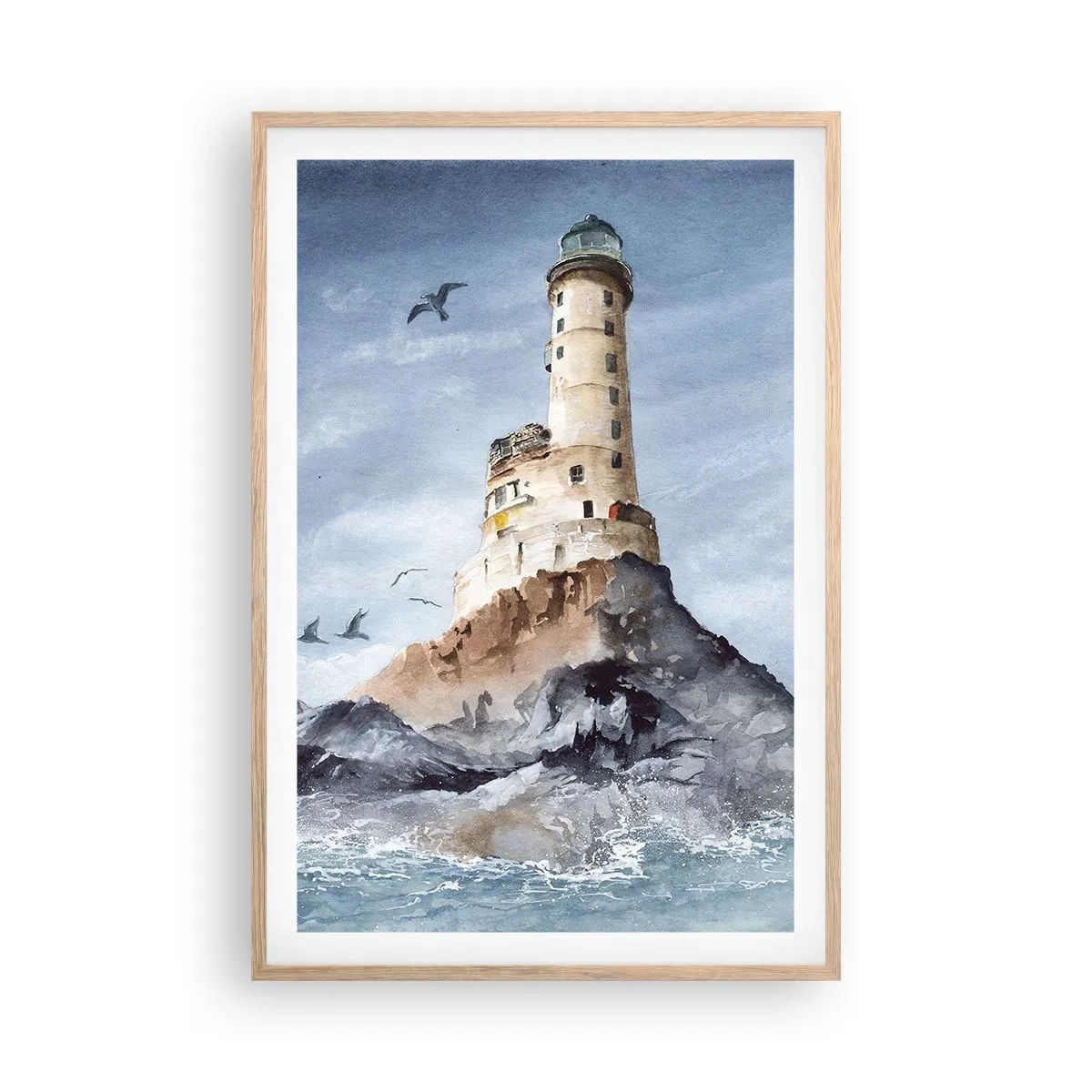 Affiche dans un chêne clair - Poster - Invincible - 61x91 cm