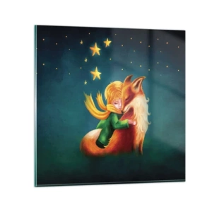 Impression sur verre - Image sur verre - Petit Prince - 60x60 cm