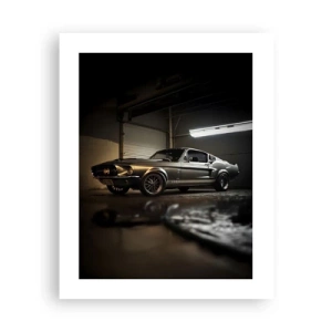 Affiche - Poster - Retour dans le passé - 40x50 cm