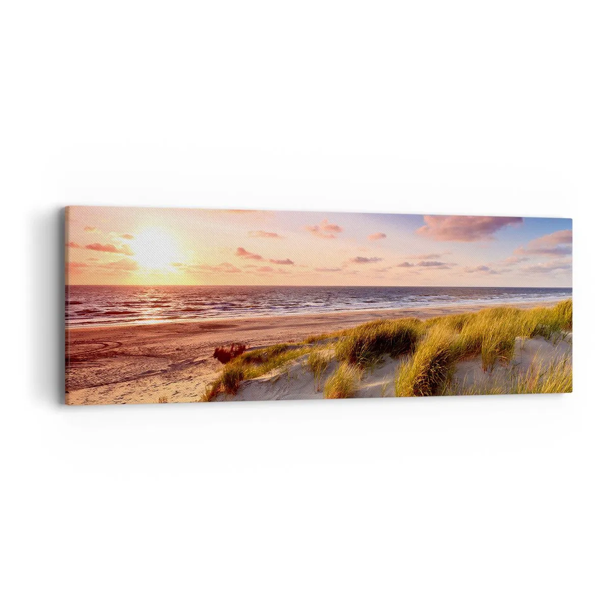 Impression sur toile - Image sur toile - L'air sent déjà l'été - 90x30 cm