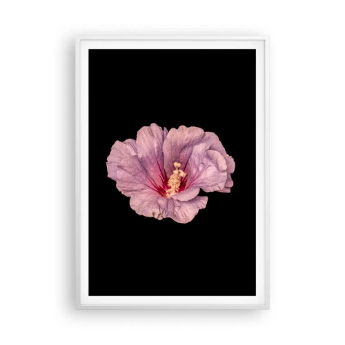 Affiche dans un cadre blanc - Poster - Directement au coeur - 70x100 cm