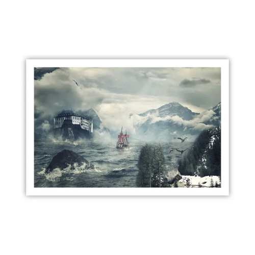 Affiche - Poster - Dans l'eau magique - 91x61 cm